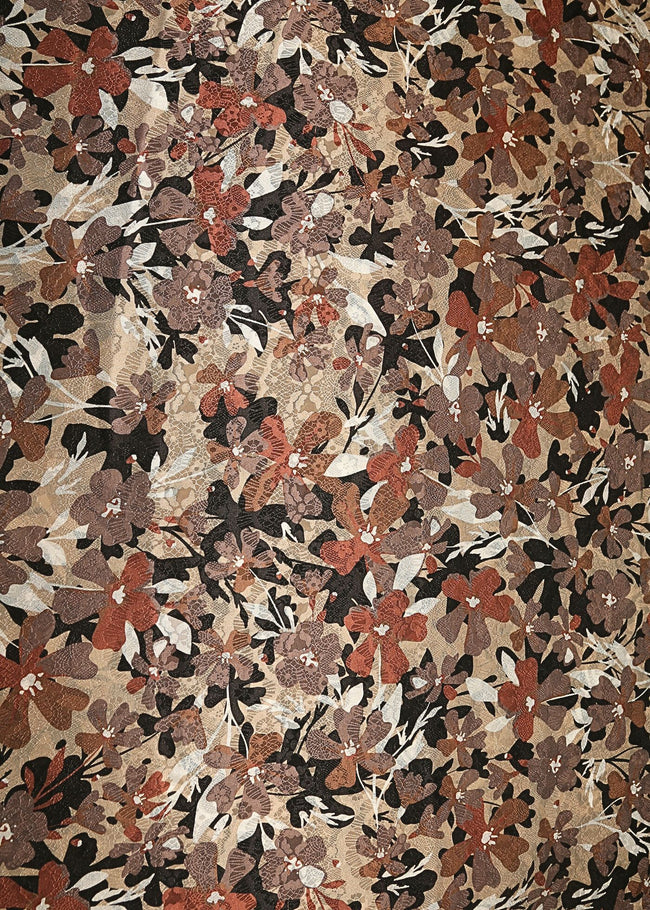 Wild Flower Washable Italian Silk