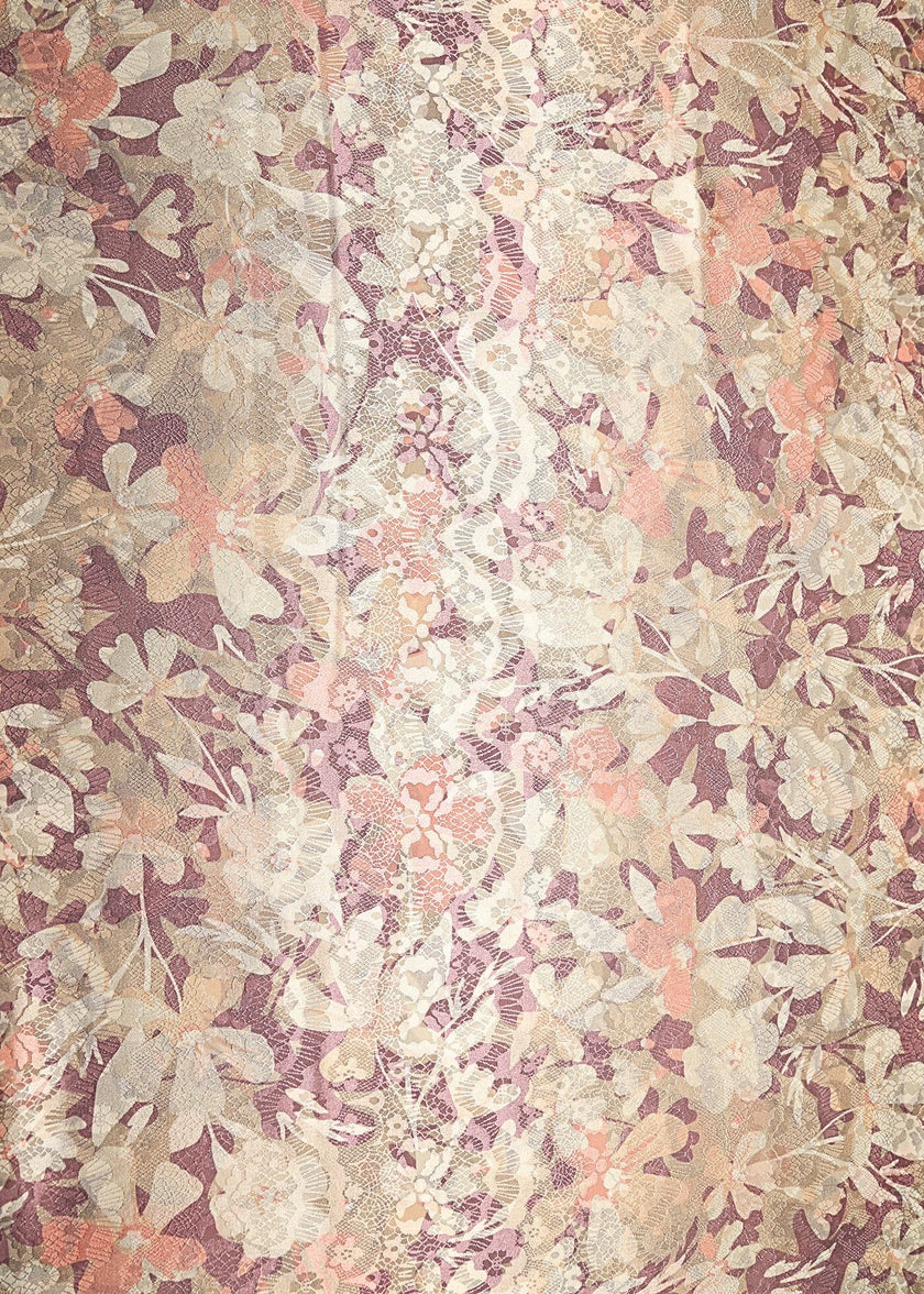 Wild Flower Washable Italian Silk
