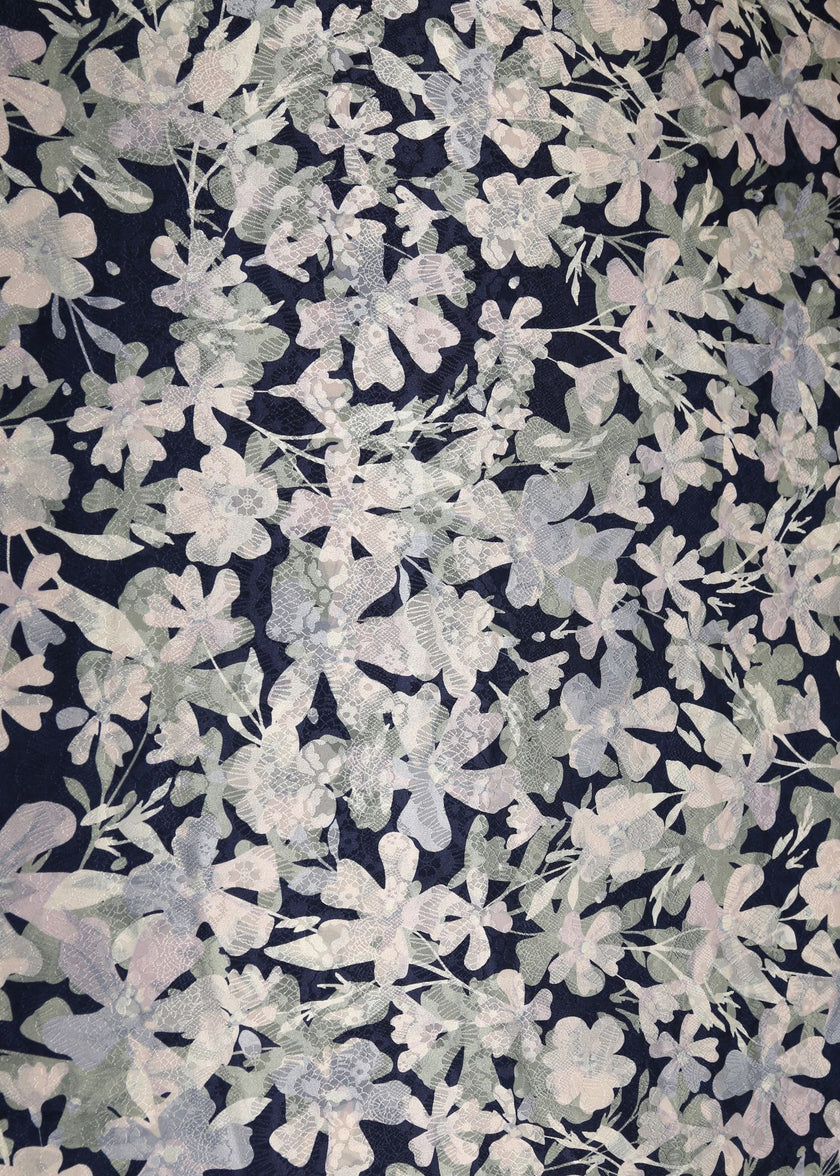 Wild Flower Washable Italian Silk