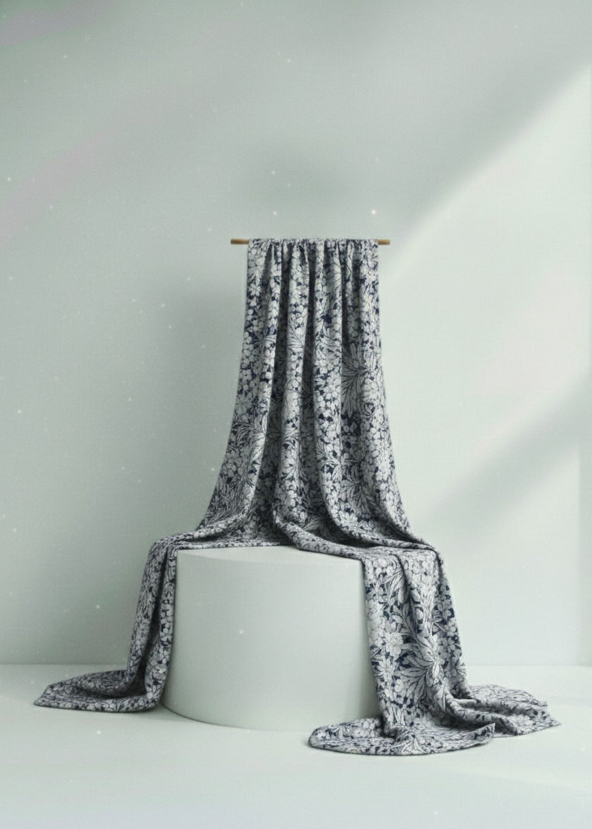 Wild Flower Washable Italian Silk