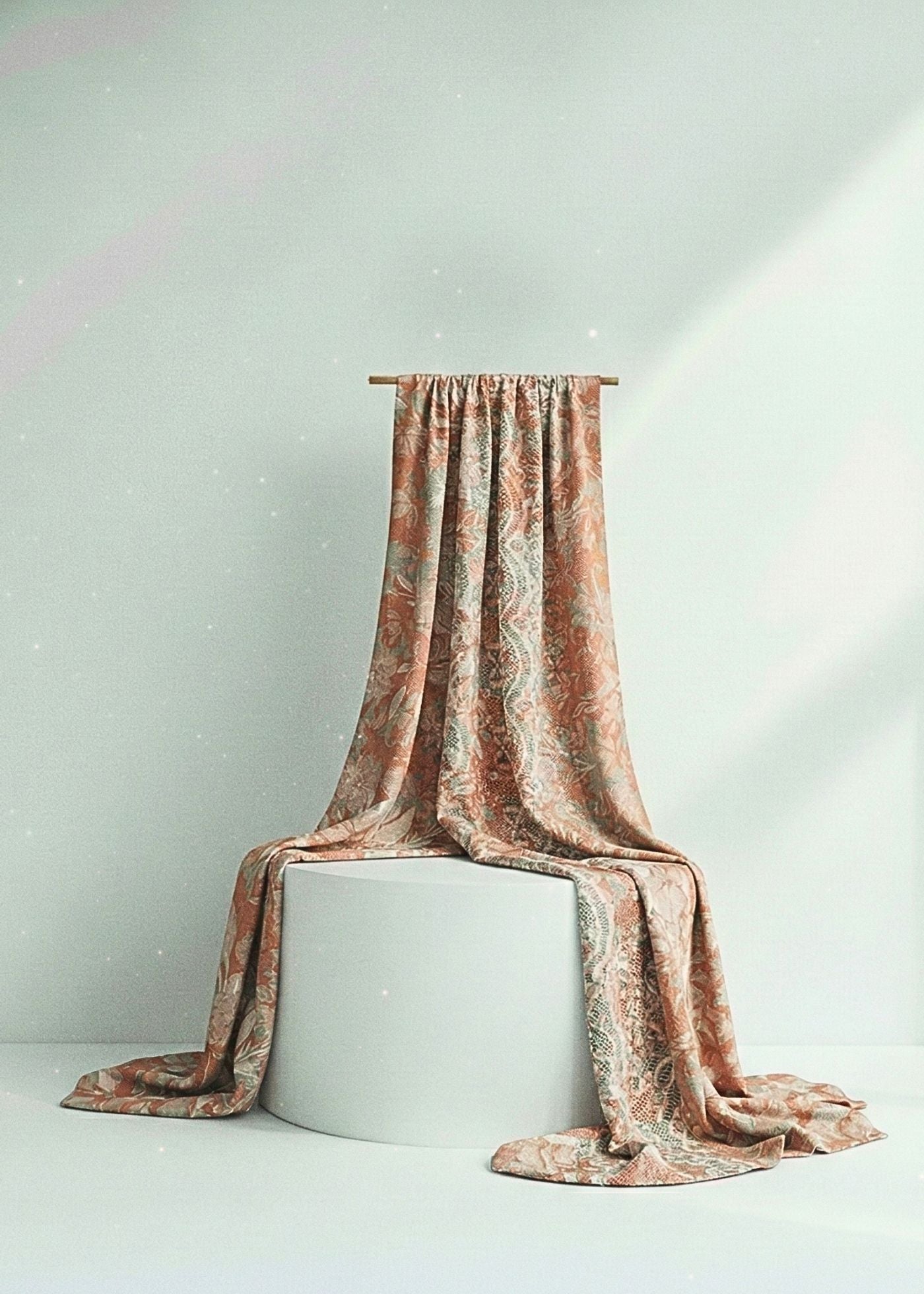 Wild Flower Washable Italian Silk