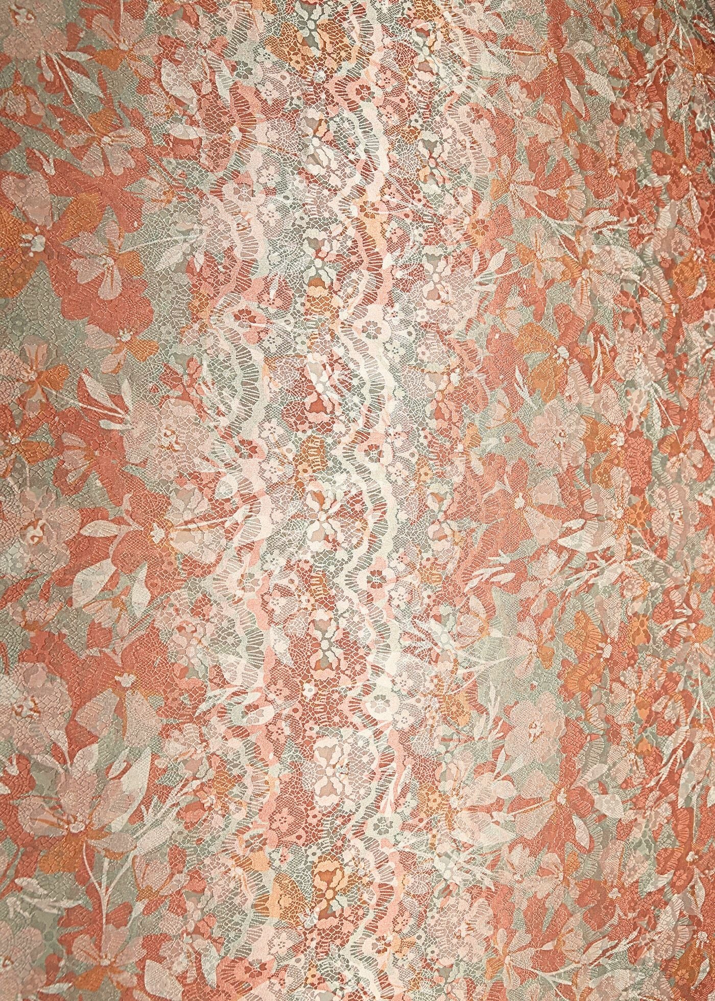Wild Flower Washable Italian Silk