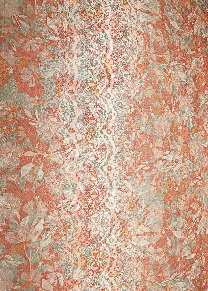 Wild Flower Washable Italian Silk