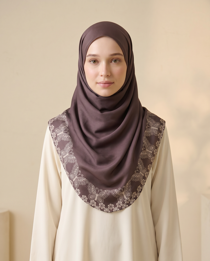 Aalaina Instant Shawl — D1