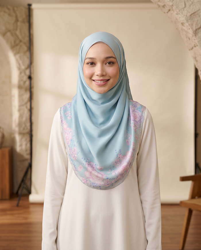 Aalaina Instant Shawl — D5