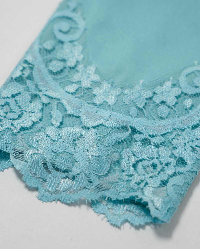 Baju Kurung Arisya Plain Cerutti Patching Lace