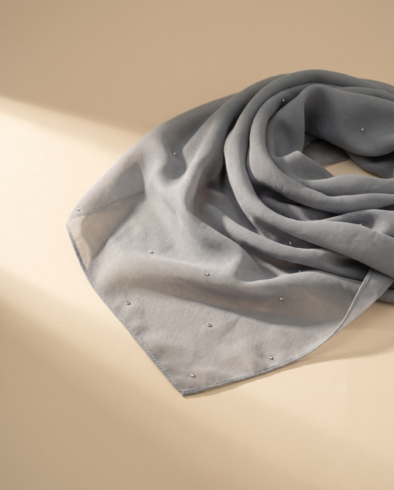 Tudung Bawal Tiara Cotton Batu