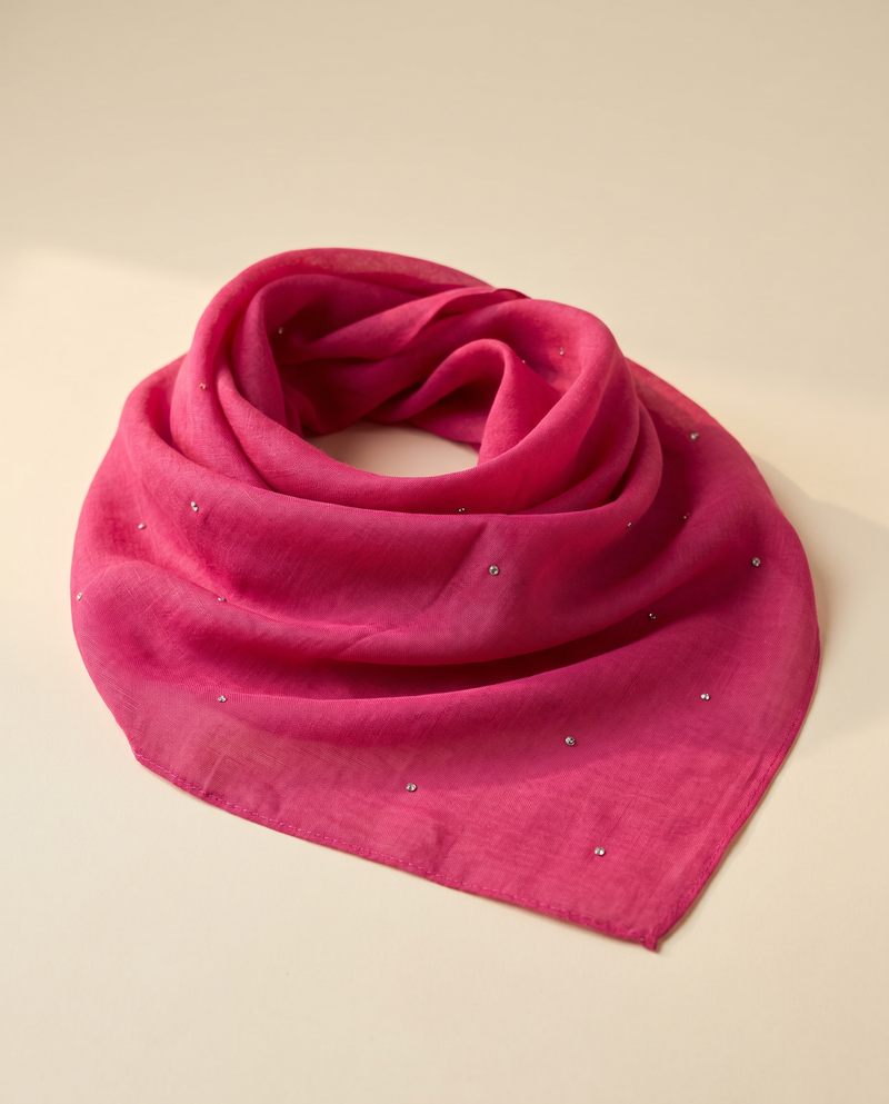 Tudung Bawal Tiara Cotton Batu