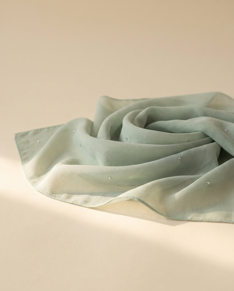 Tudung Bawal Tiara Cotton Batu