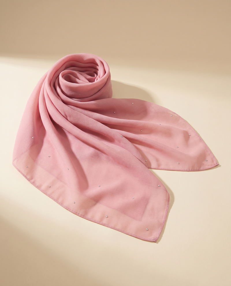 Tudung Bawal Tiara Cotton Batu