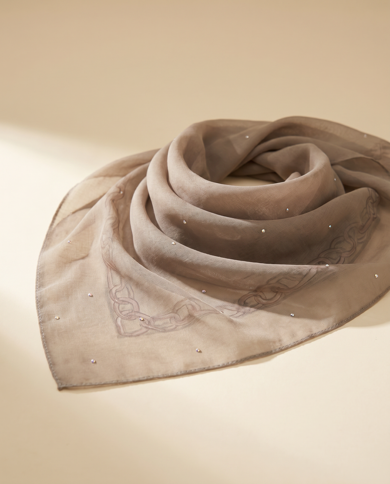 Tudung Bawal Tiara Cotton Batu