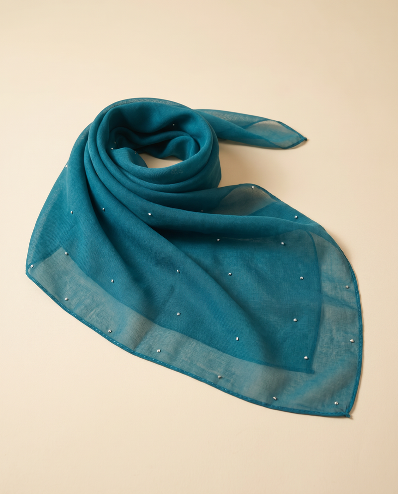 Tudung Bawal Tiara Cotton Batu