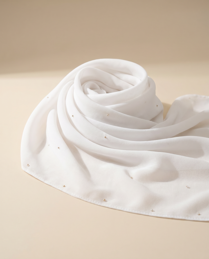Tudung Bawal Tiara Cotton Batu