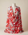 Red Daisy Floral