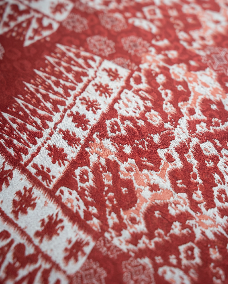 Red Ikat Tribal