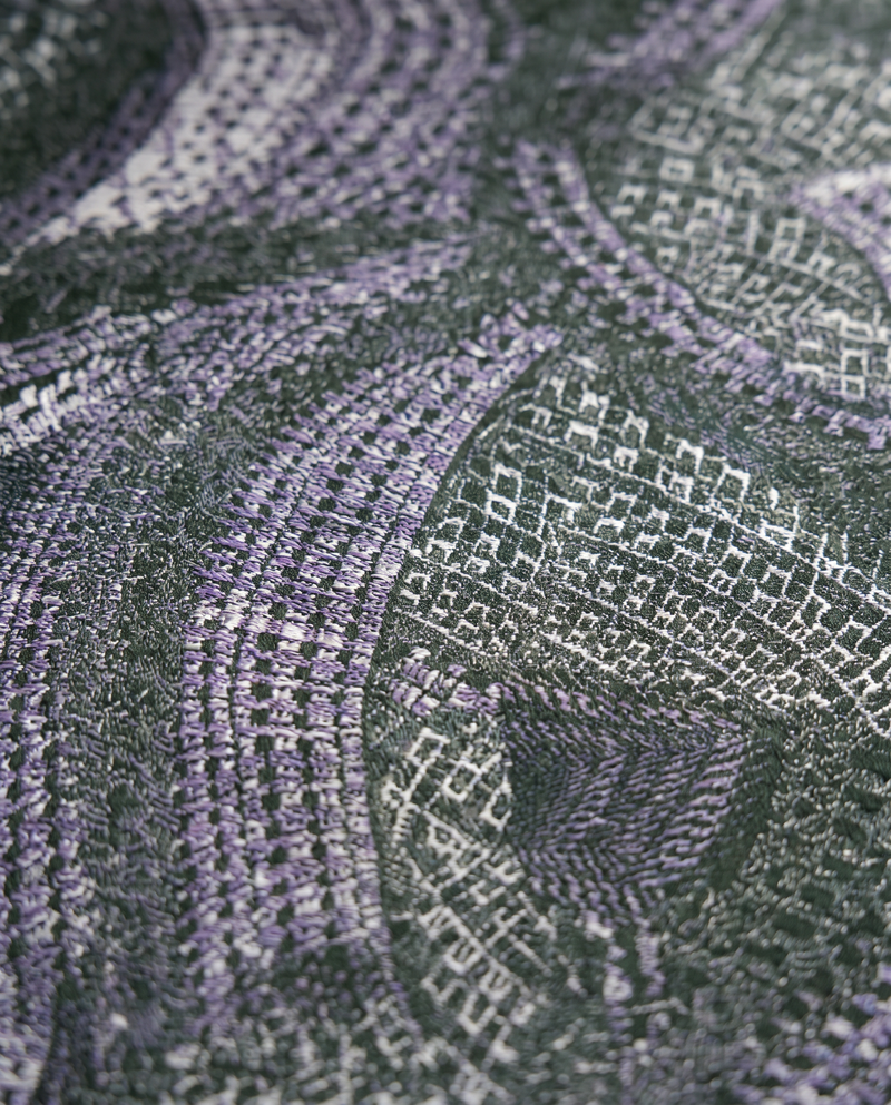 Purple Basketweave