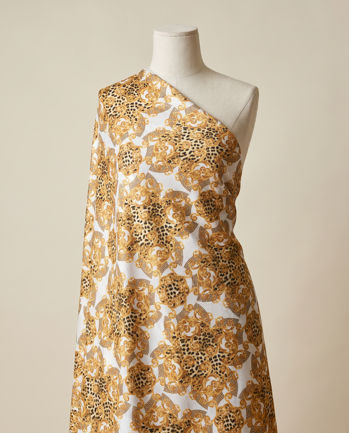 Jacquard Versace — Warm & Neutral — White Dot