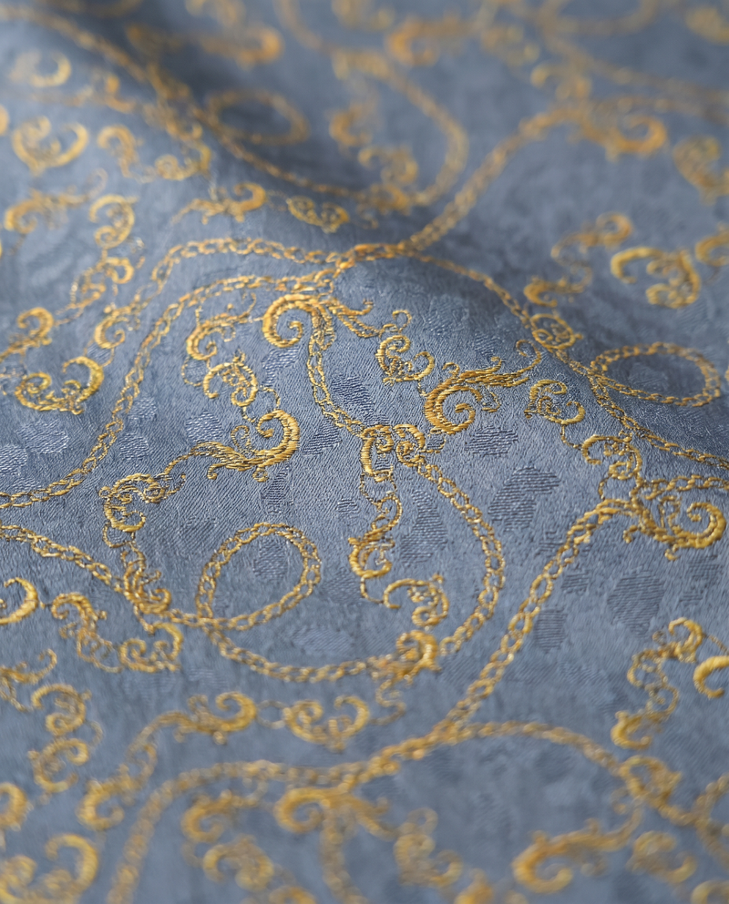 Grey Scrollwork Chain
