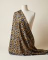 Black Greek-Key Medallion