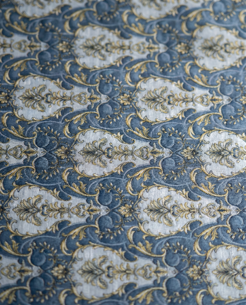 Blue Acanthus Scroll
