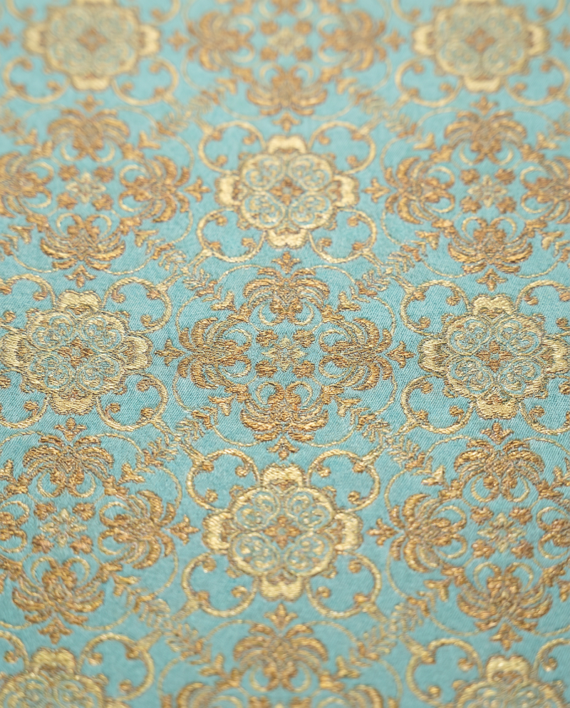 Turquoise Damask