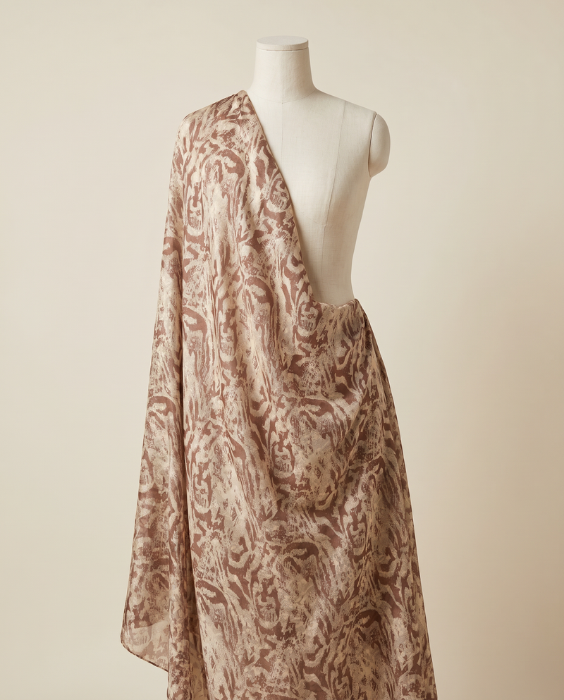 Pink Scrollwork