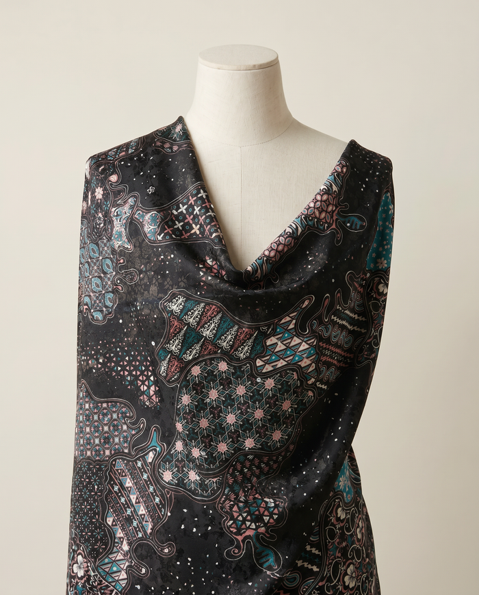 Ken Scott Studded — Black Abstract
