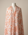 Peach Scrollwork