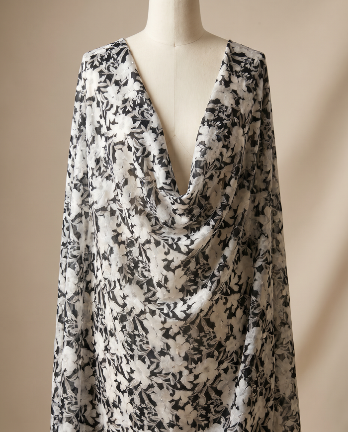 Ken Scott Studded — Black Damask