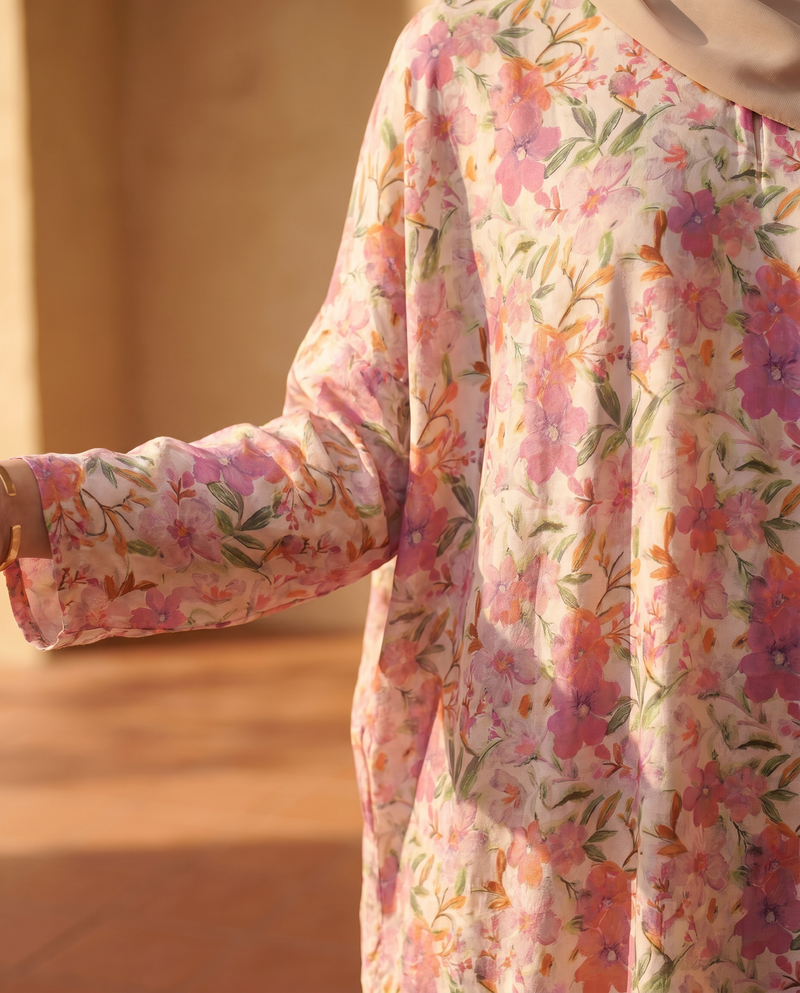 Pink Damask