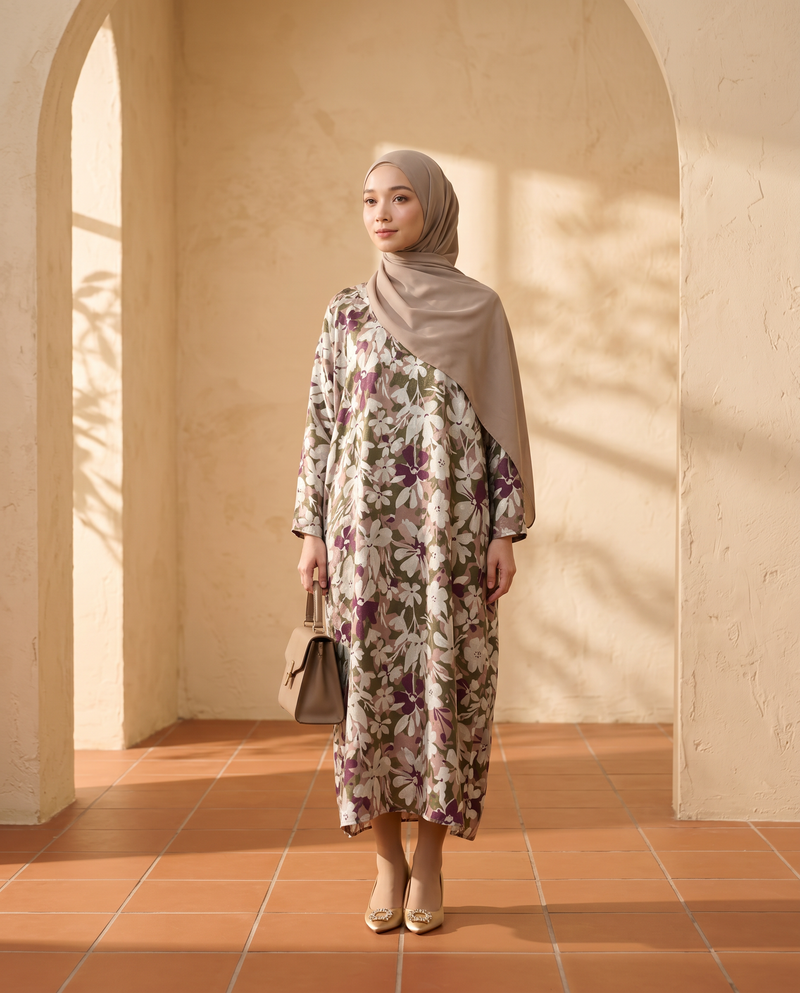Dusty Pink Floral