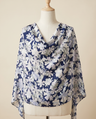 Navy Blue Floral