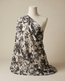 Grey Floral Lace