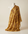 Mustard Floral Lace