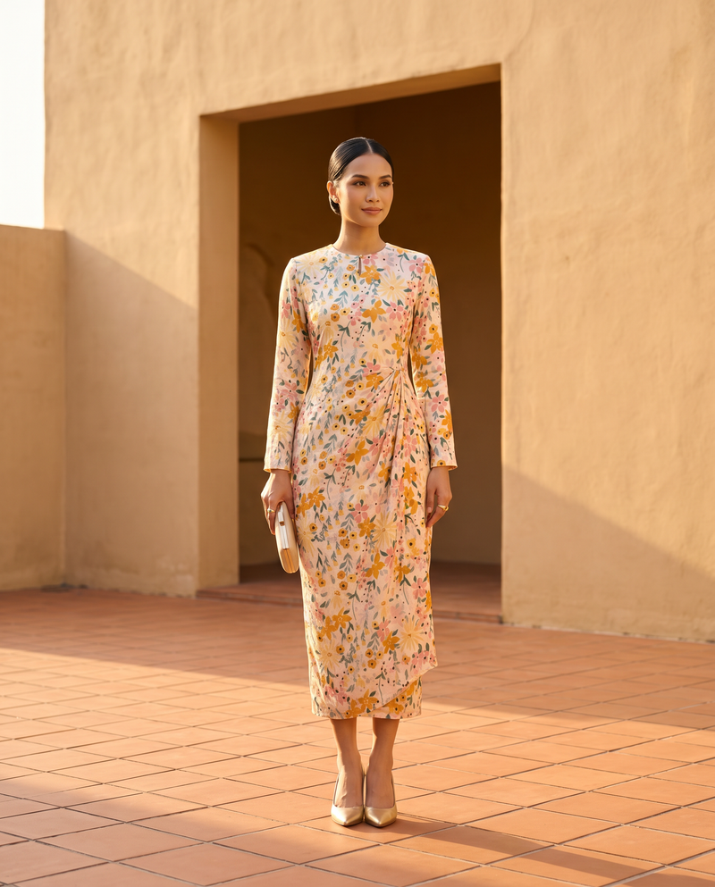 Peach Lace