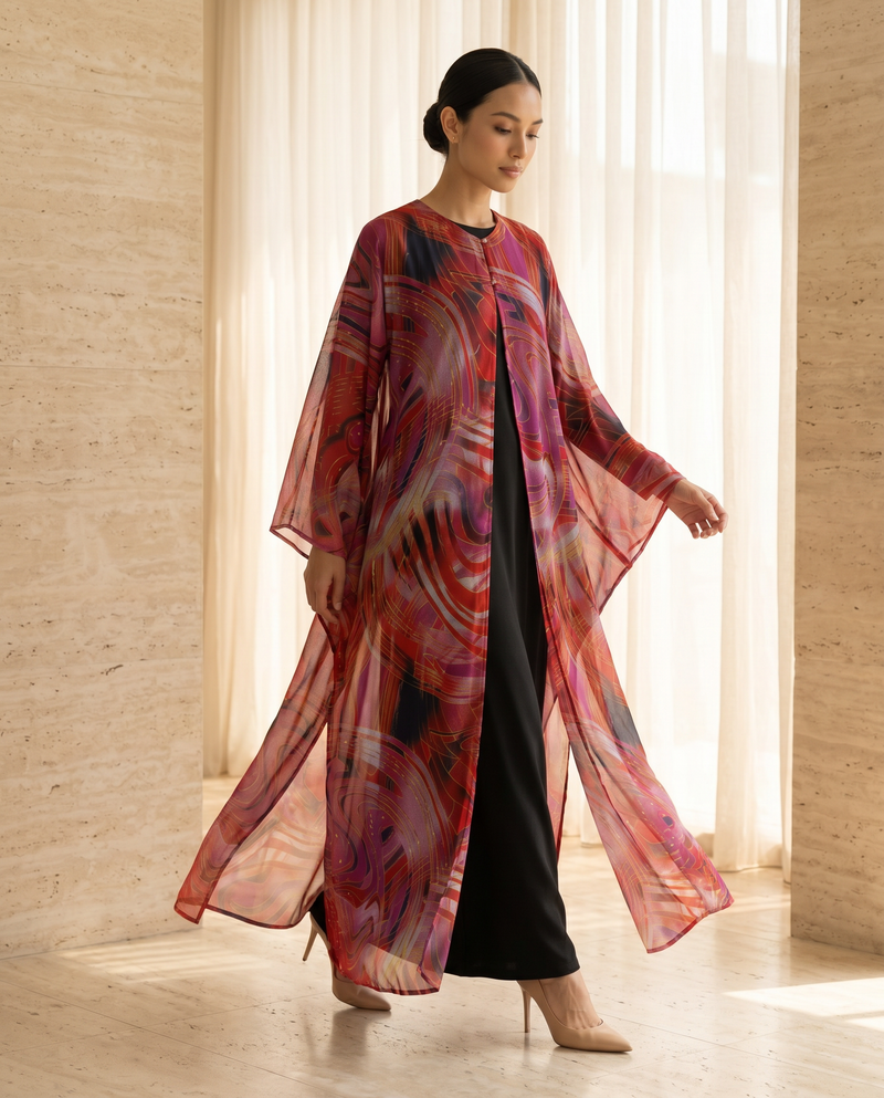 Kaftan Silky Chiffon