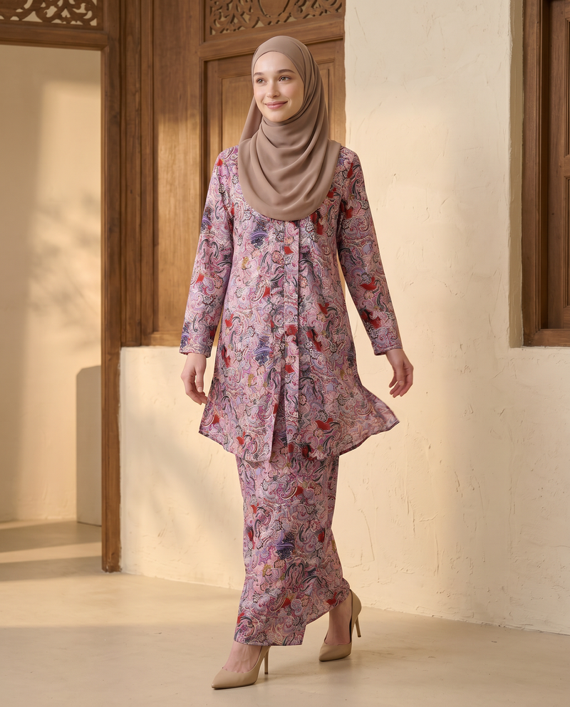 Kebaya Aalia Swiss Cotton