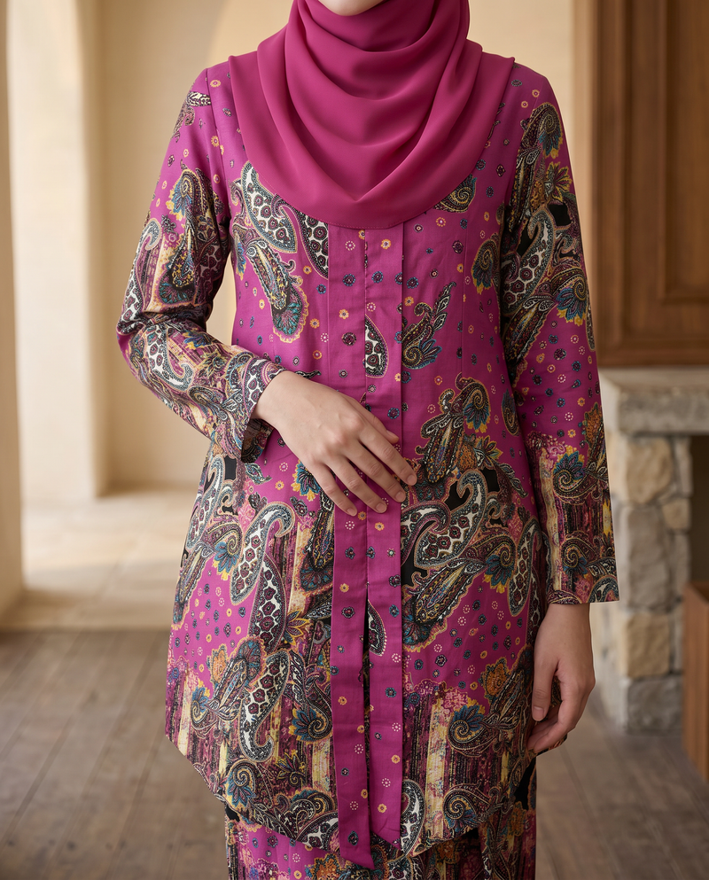 Kebaya Aalia Swiss Cotton