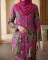 Magenta Dense Paisley