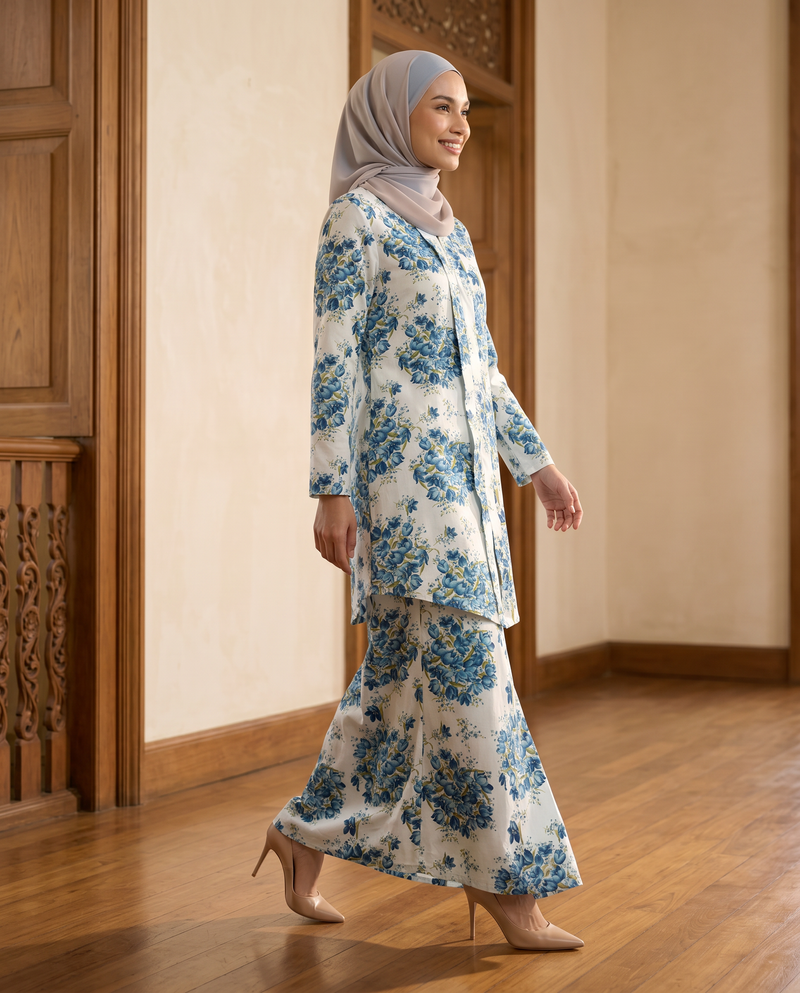 Kebaya Aalia Swiss Cotton