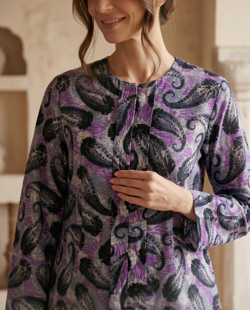 Kebaya Aalia Swiss Cotton