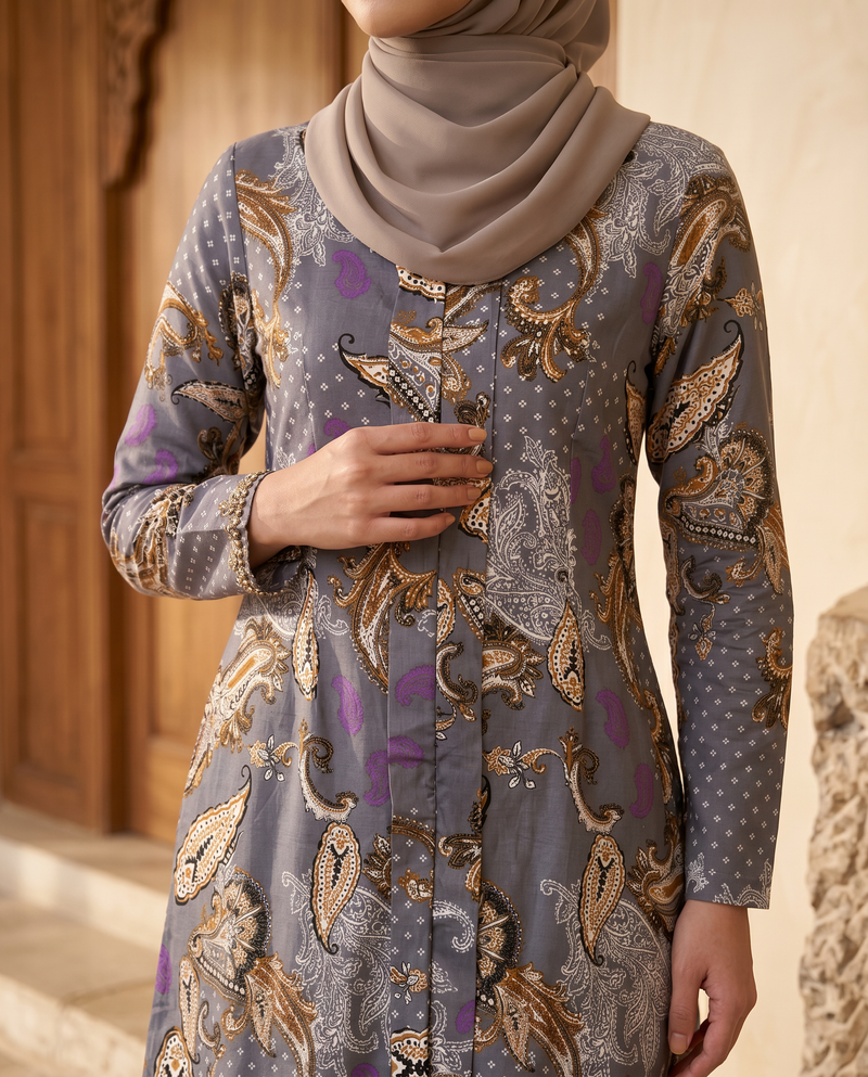 Kebaya Aalia Swiss Cotton