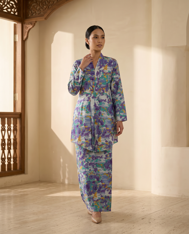 Kebaya Aalia Swiss Cotton