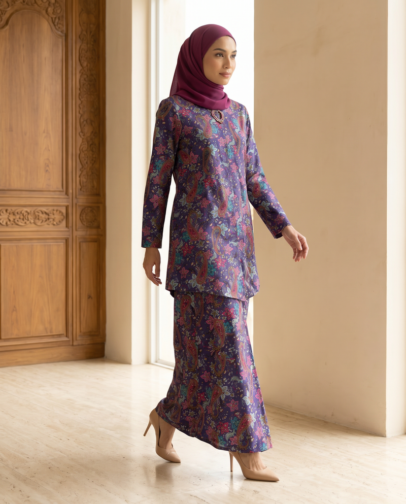 Kebaya Aalia Swiss Cotton