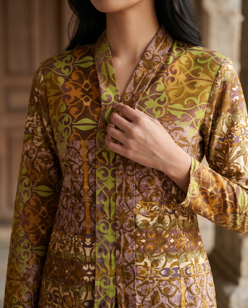 Kebaya Aalia Swiss Cotton