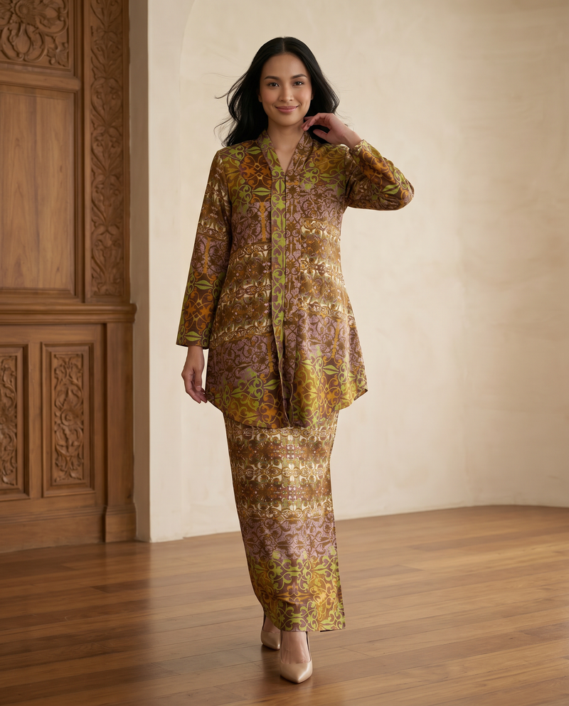 Kebaya Aalia Swiss Cotton