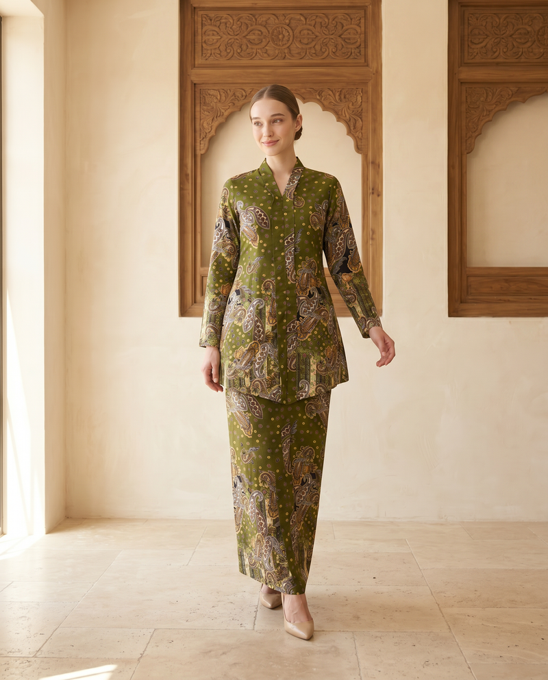 Kebaya Aalia Swiss Cotton