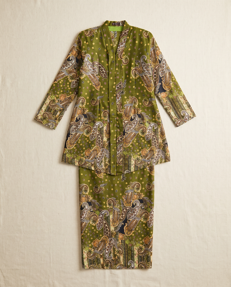 Kebaya Aalia Swiss Cotton
