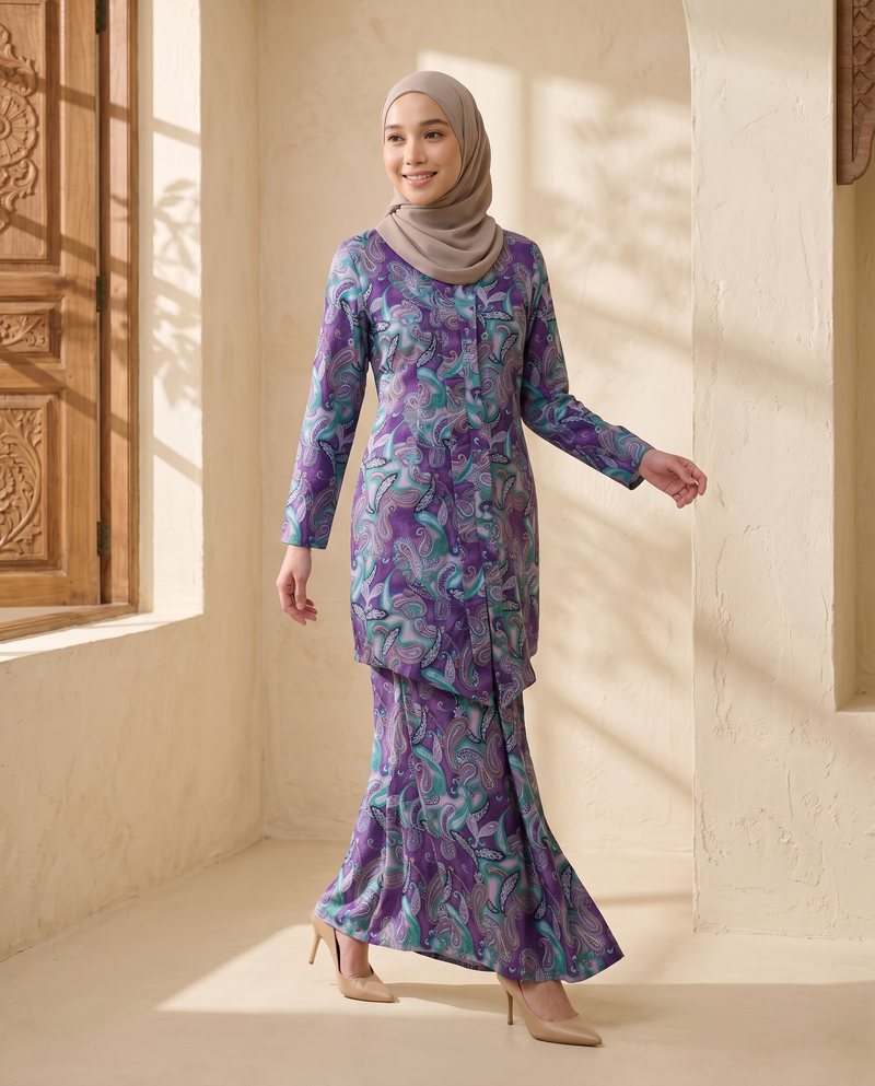 Kebaya Aalia Swiss Cotton