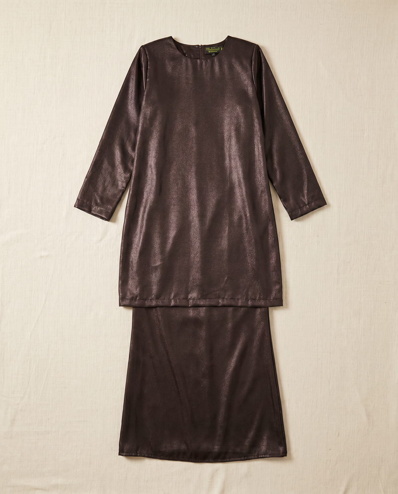 Baju Kurung Anggun Seri Metallic Shining